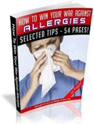 Product picture Win your war against allergies