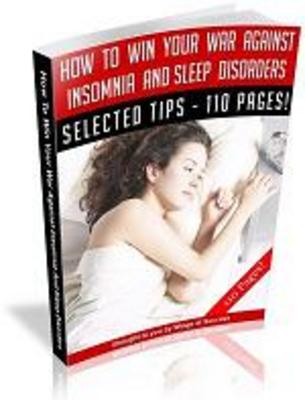 Product picture Win your war against insomnia